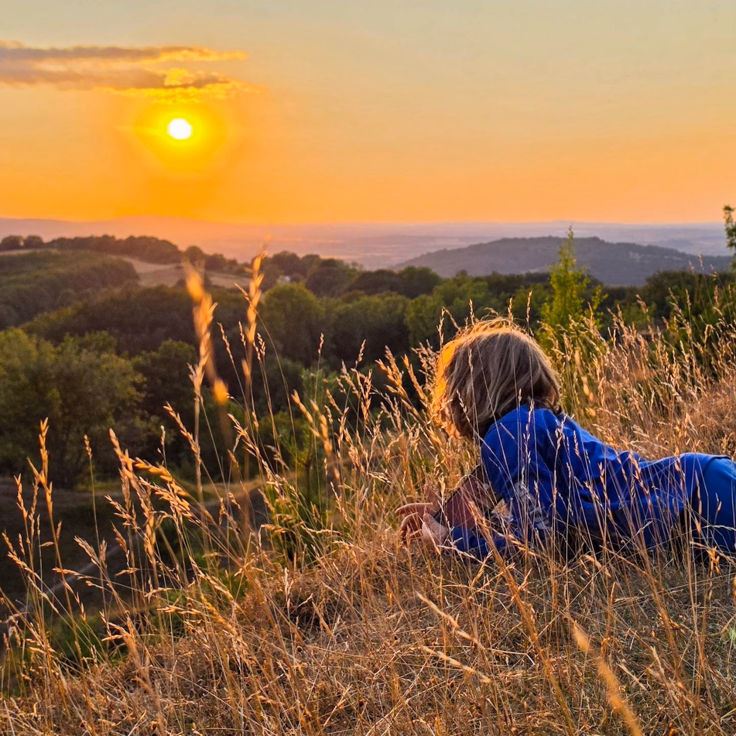 Stay out until sunset. Run free. Slide down grassy hills. Come home with grass in your hair, dust on your clothes, and a smile on your face. That's a happy childhood.

#happychildhood #happychildhoodmemories #happychild #summerholidays #cotswolds